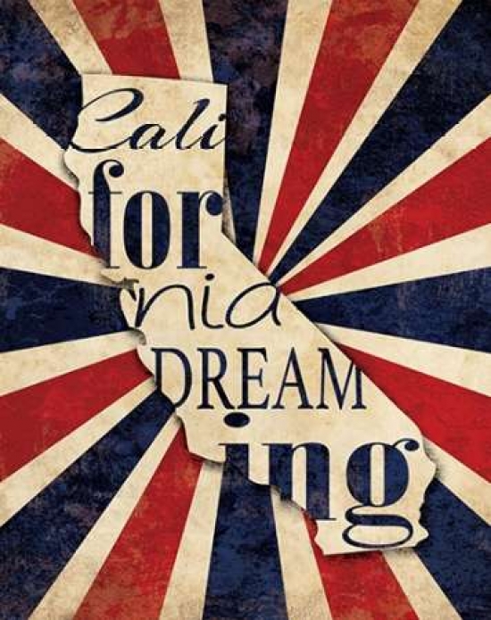 California Dreaming I Poster Print by N Harbick - 8 x 10 - Small
