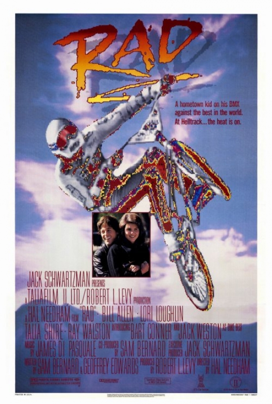 Rad Movie Poster Print, 27 x 40