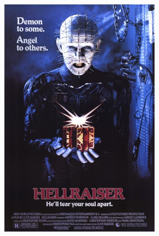 MOVIF5369 Hellraiser Movie Poster Print, 27 x 40
