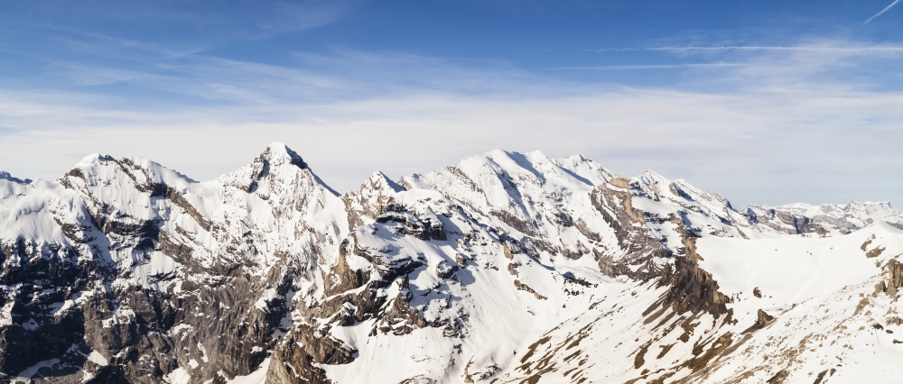 View From Piz Gloria - Bernese Oberland Switzerland Poster Print