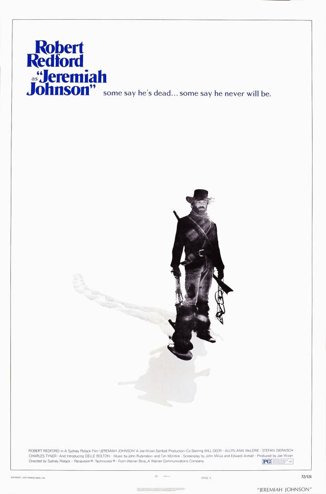Everett Collection EVCMMDJEJOEC002H Jeremiah Johnson US Poster Art Robert Redford 1972 Movie Poster Masterprint, 11 x 17