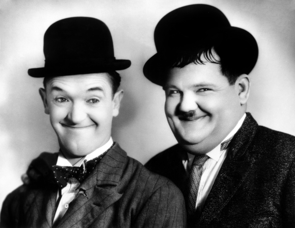 Laurel & Hardy Photo Print, 20 x 16 - Large