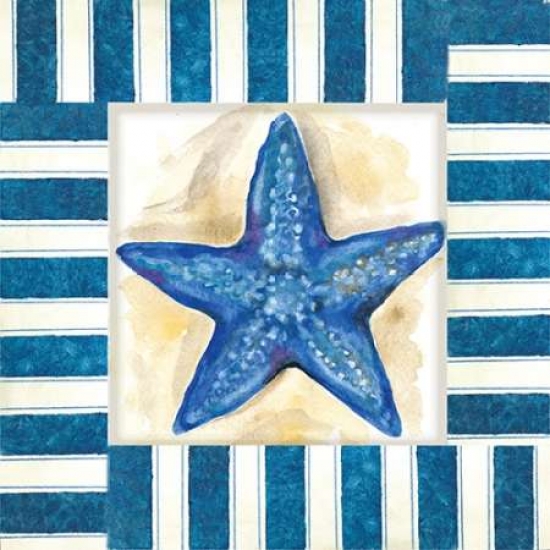 Nautical Starfish Poster Print by Margaret Ferry, 24 x 24 - Large