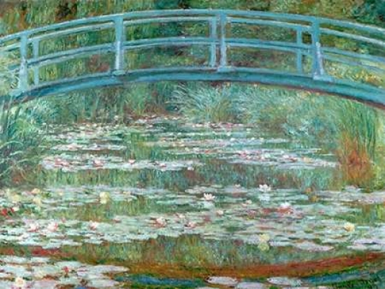 Water Lily Pool Poster Print by Claude Monet - 11 x 14 - Small