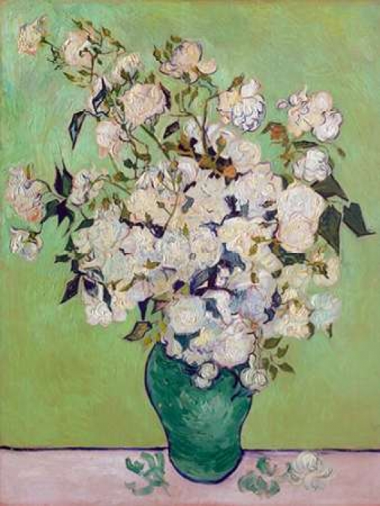 Roses Poster Print by Vincent Van Gogh - 11 x 14 - Small