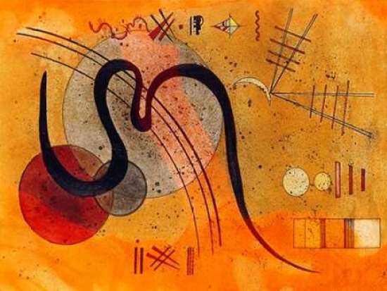 Launelinie Poster Print by Wassily Kandinsky - Small