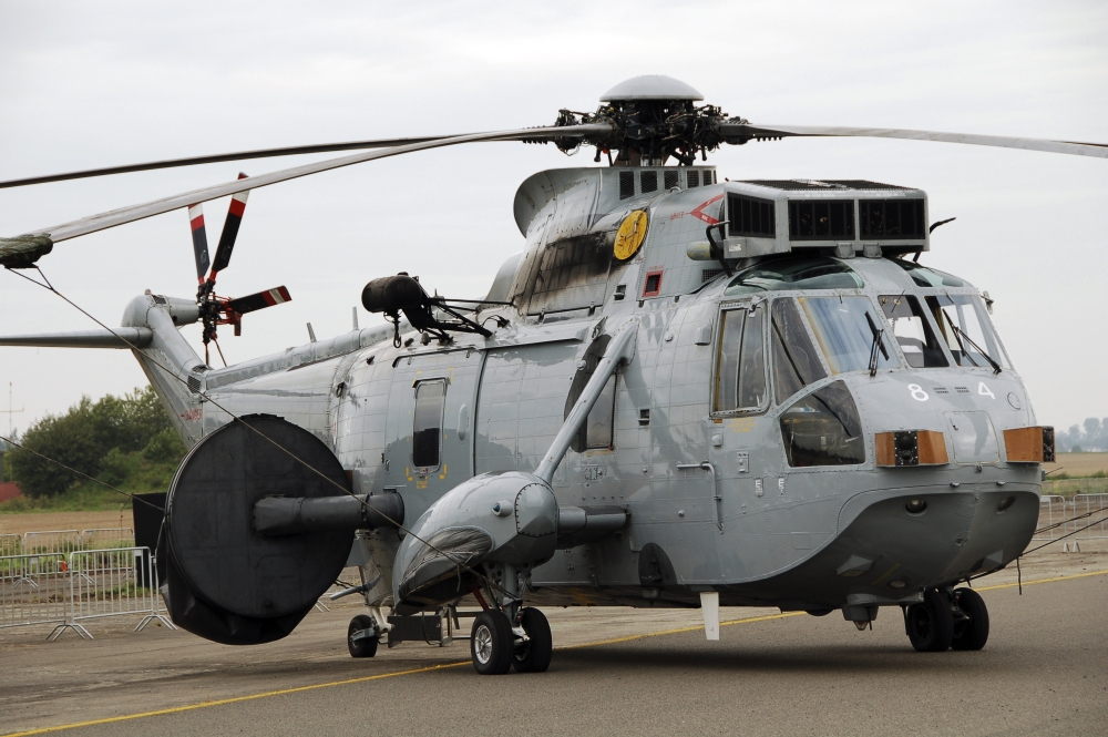 StockTrek Images PSTJAE100042MLARGE Sea King Helicopter of The Royal Navy Poster Print, 33 x 22 - Large