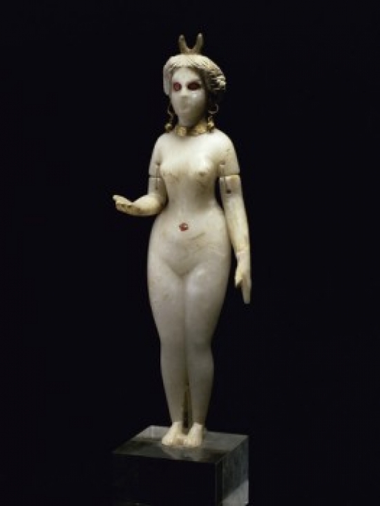 Statue of The Goddess Ishtar Mesopotamian Art Musee Du Louvre Paris Poster Print - 18 x 24