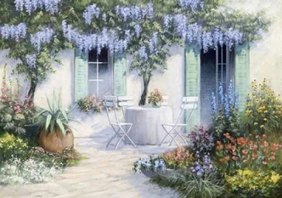 Somewhere Some Flowers Poster Print by Peter Motz - Small