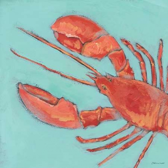 Lobster Poster Print by Stephanie Marrott, 12 x 12 - Small