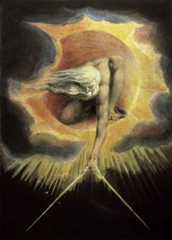 The Ancient of Days 19th C. William Blake - 24 x 36 - Large