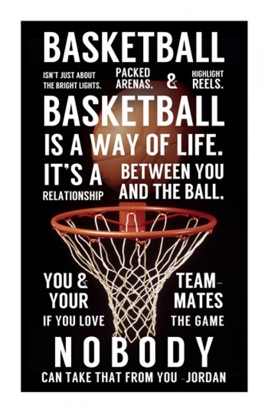 Picture of Superstock SAL2042455A Basketball is A Way of Life Poster Print, 18 x 24