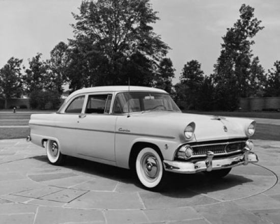 1955 Ford Customline Poster Print - 18 x 24