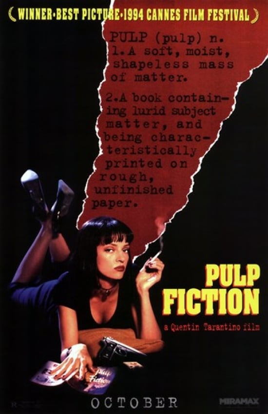 Pulp Fiction Movie Poster - 11 x 17