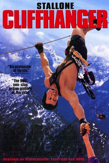 Cliffhanger Movie Poster, 11 x 17