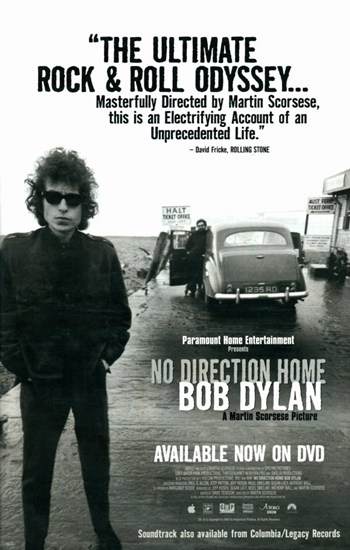MOV355698 No Direction Home Bob Dylan Movie Poster, 11 x 17