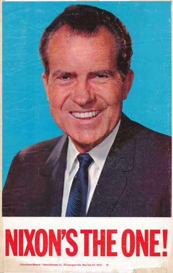 Richard Nixon Movie Poster, 11 x 17