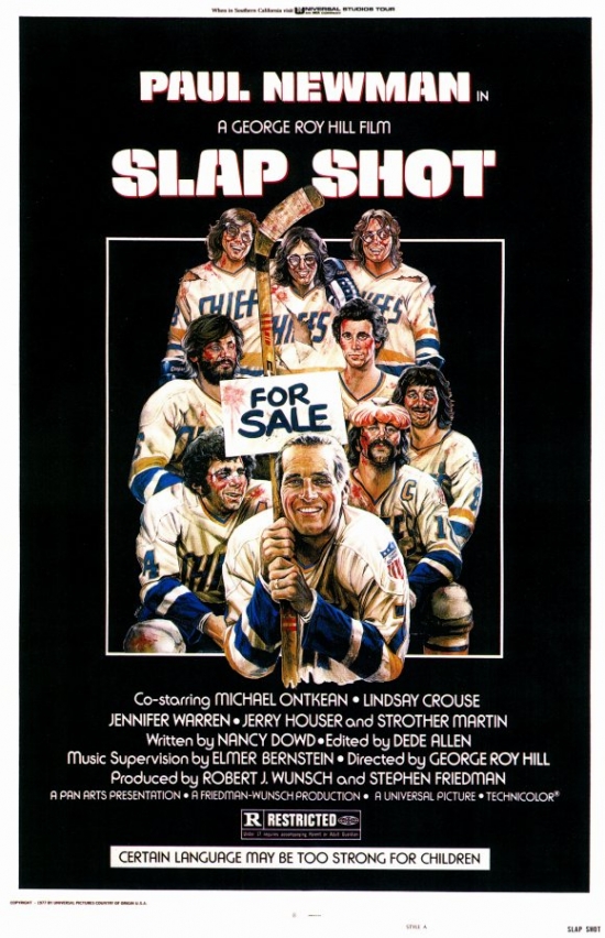 Slap Shot Movie Poster - 11 x 17