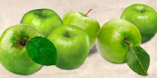 Green Apples Poster Print by Remo Barbieri - 24 x 48 - Large