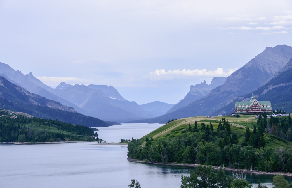 DPI12254897 Waterton Valley in Waterton Lakes National Park - Alberta Canada Poster Print - 19 x 12 in.