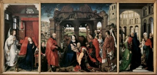 St. Columba Altarpiece Ca. 1455 Rogier Van Der Weyden
