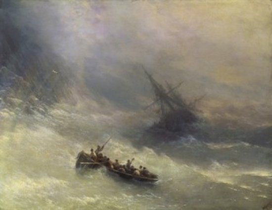 The Rainbow 1868 Ivan Aivazovsky - 18 x 24