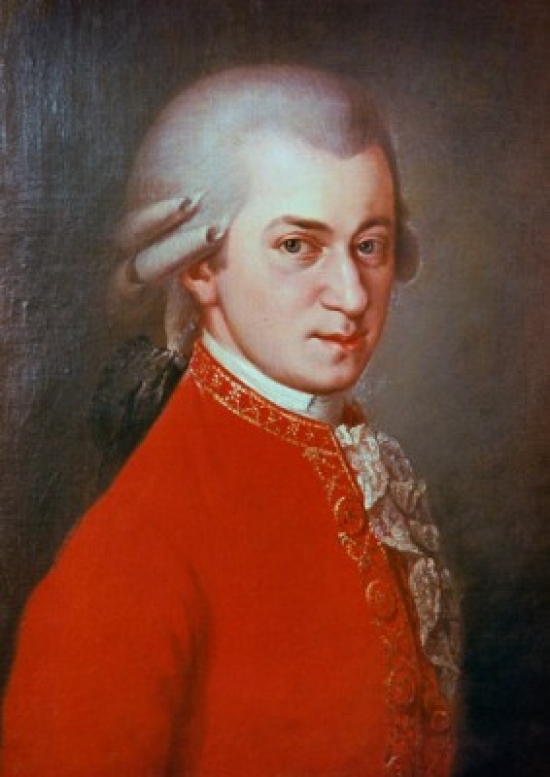 Superstock SAL900132627 Wolfgang Amadeus Mozart Artist Unknown Poster Print, 18 x 24 -  Posterazzi