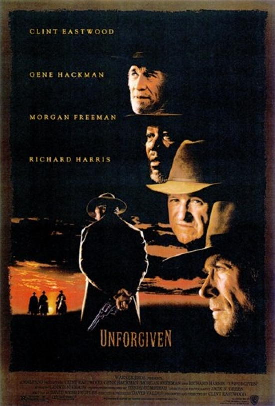 Unforgiven Movie Poster - 11 x 17