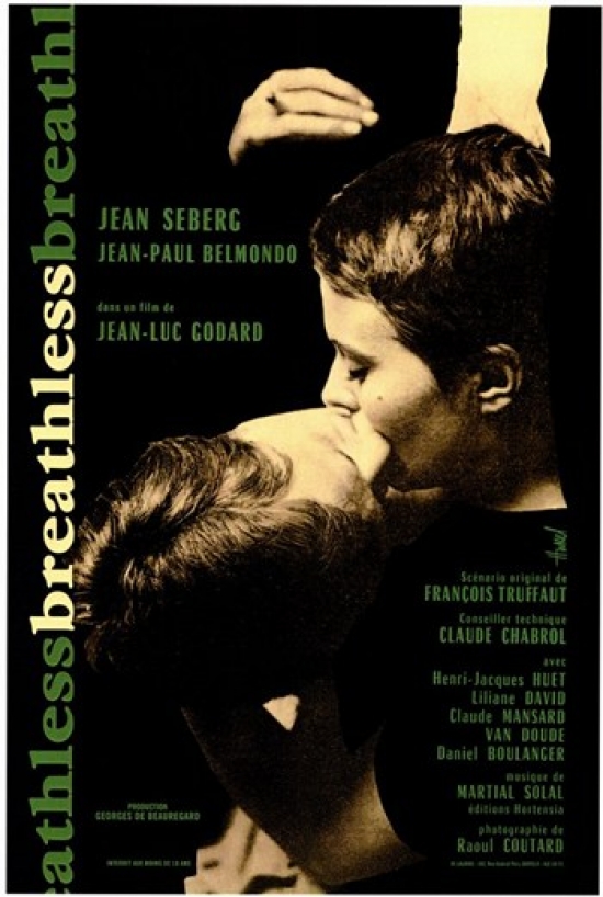 Breathless Movie Poster - 11 x 17