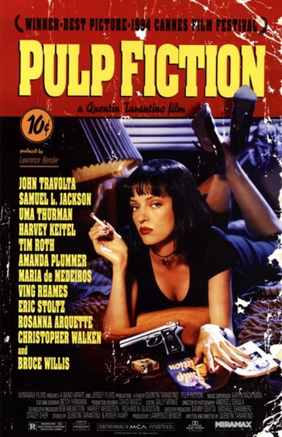 Pulp Fiction Movie Poster - 11 x 17