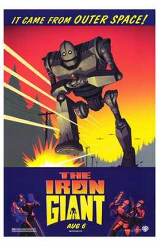 The Iron Giant Movie Poster - 11 x 17