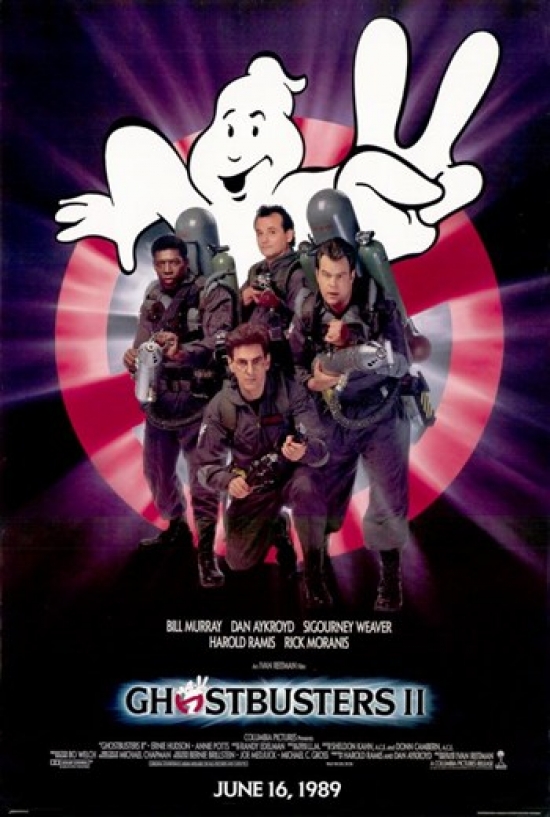 Ghostbusters 2 Movie Poster, 11 x 17