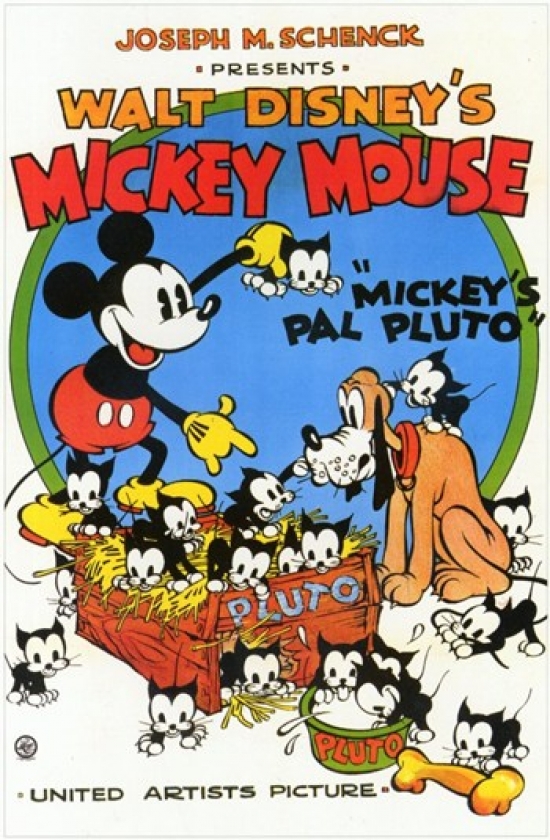 MOV250243 Mickeys Pal Pluto Movie Poster, 11 x 17