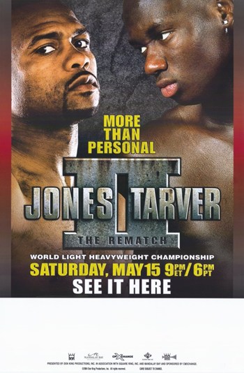 Picture of Pop Culture Graphics MOV274157 Roy Jones Jr. vs Antonio Tarver The Rematch Movie Poster, 11 x 17