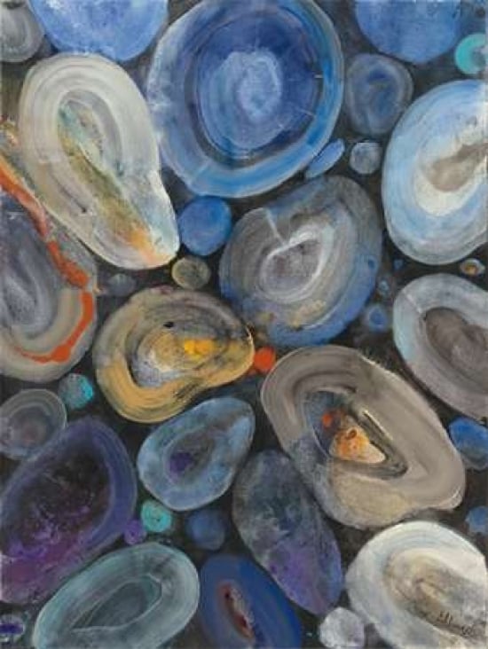 Stone Circle I Poster Print by Albena Hristova - 11 x 14 - Small