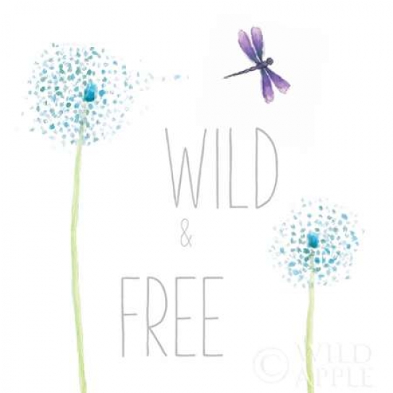 Wild & Free Poster Print by Sarah Adams - Small