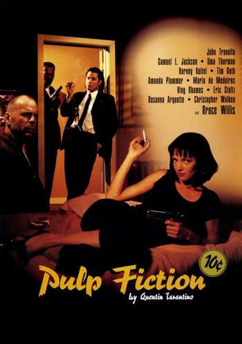 Pulp Fiction Movie Poster, 11 x 17