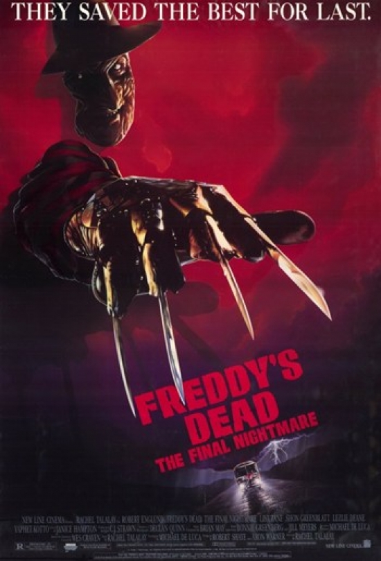 MOV193051 Freddys Dead Final Nightmare Movie Poster, 11 x 17