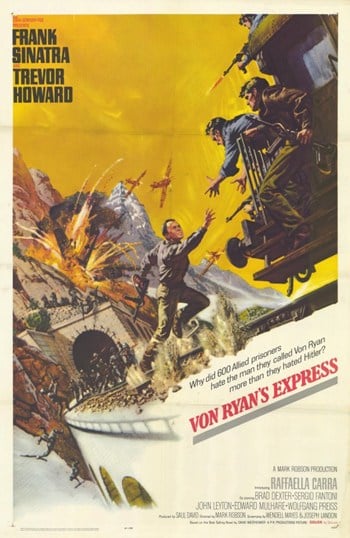Von Ryans Express Movie Poster - 11 x 17