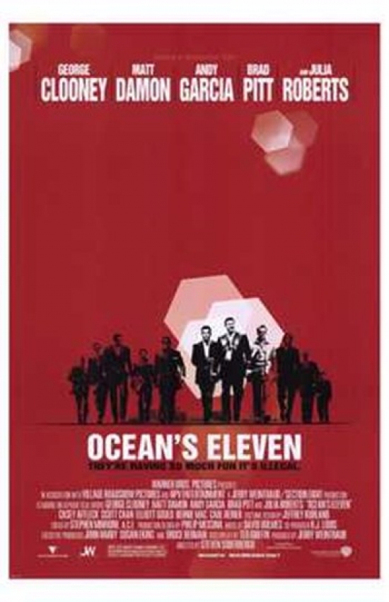 Oceans Eleven Movie Poster - 11 x 17