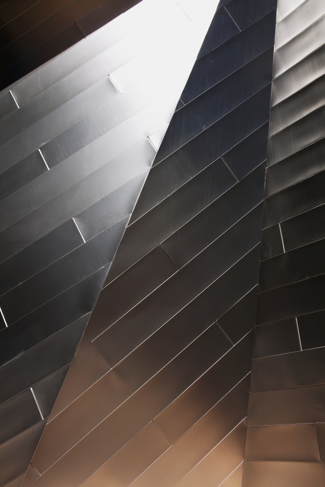 DPI12278704 Building Abstract Showing Different Angles of Reflected Light - Las Vegas Nevada United States of America Poster Print - 12 x 19 in.