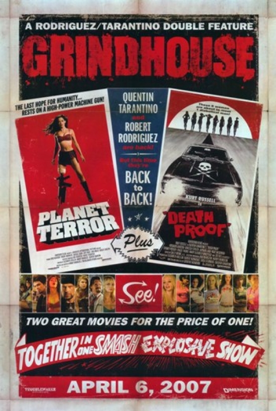 Grindhouse Movie Poster, 11 x 17
