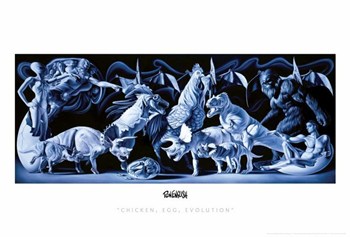 MOV402563 Chicken Egg Evolution Movie Poster, 17 x 11