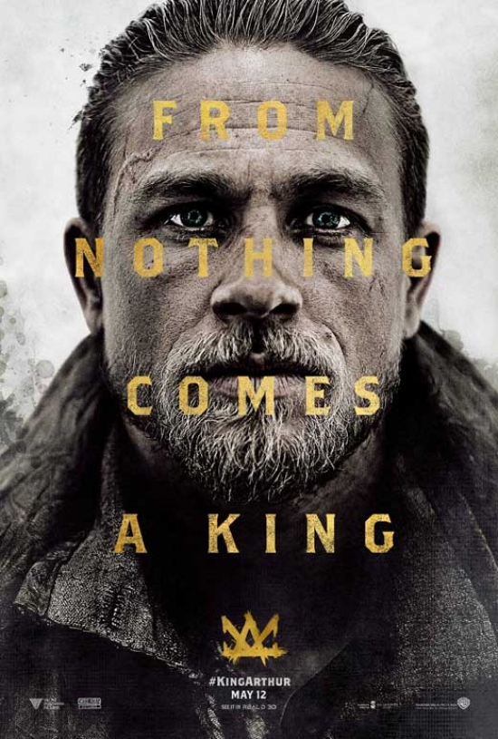 MOVAB58355 King Arthur Legend of the Sword Movie Poster, 11 x 17