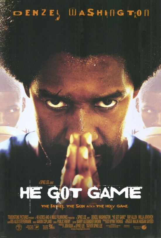 Picture of Pop Culture Graphics MOVAF3943 He Got Game Movie Poster Print, 27 x 40