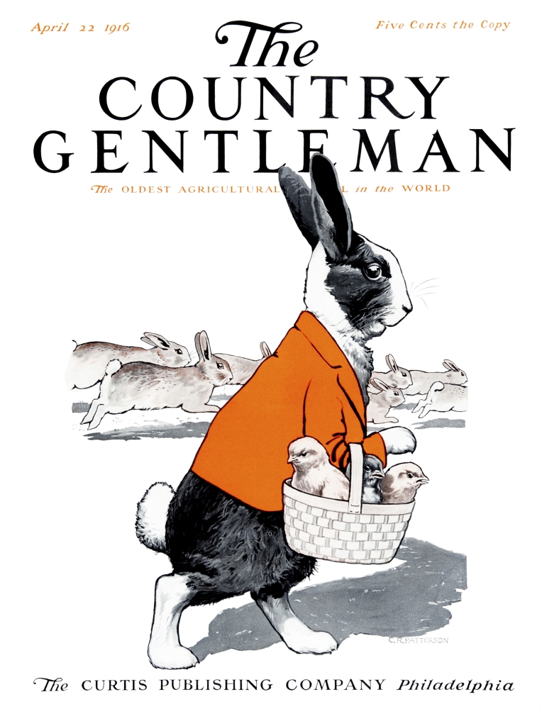 Cover of Country Gentleman Agricultural Magazine From The Early 20th Century Poster Print - 13 x 17 in.