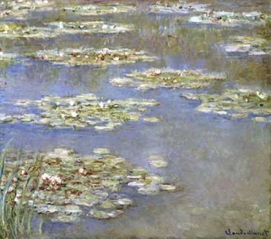 Nympheas 1905 Poster Print by Claude Monet, 24 x 24 - Large