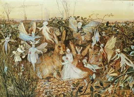 Fairy Twilight Poster Print by John Anster Fitzgerald, 20 x 28 - Large