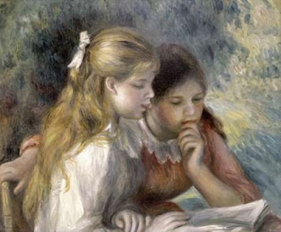 La Lecture Poster Print by Pierre-Auguste Renoir, 20 x 24 - Large