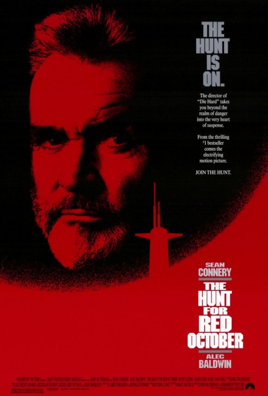 MOVAF8264 The Hunt for Red October Movie Poster Print, 27 x 40 -  Pop Culture Graphics